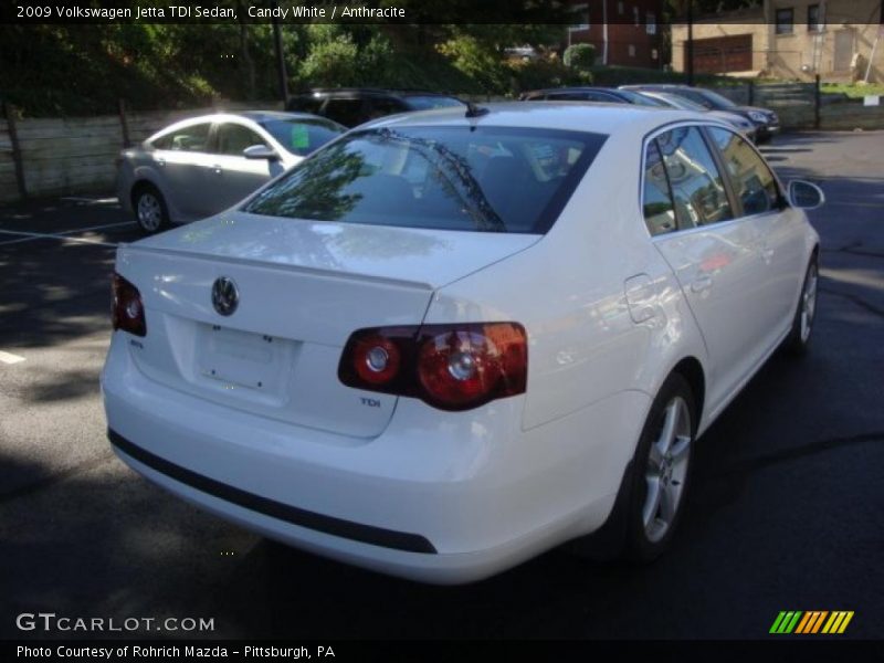 Candy White / Anthracite 2009 Volkswagen Jetta TDI Sedan