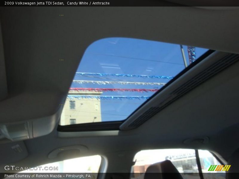 Candy White / Anthracite 2009 Volkswagen Jetta TDI Sedan