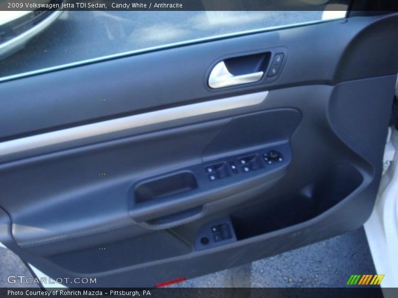 Candy White / Anthracite 2009 Volkswagen Jetta TDI Sedan