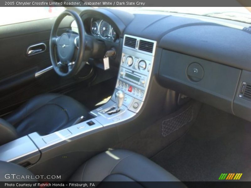 Alabaster White / Dark Slate Grey 2005 Chrysler Crossfire Limited Roadster