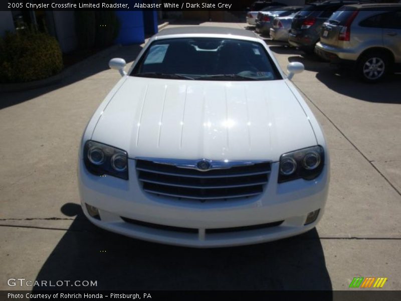 Alabaster White / Dark Slate Grey 2005 Chrysler Crossfire Limited Roadster