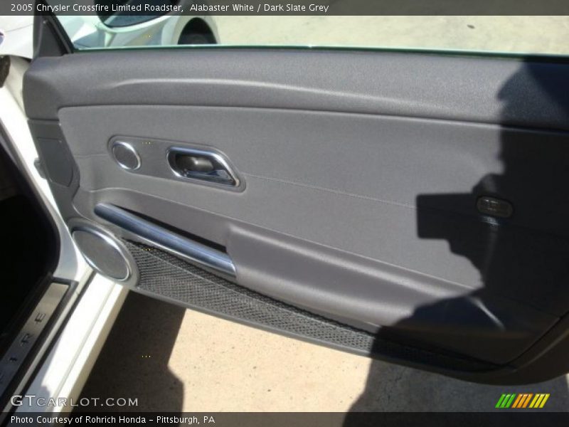 Alabaster White / Dark Slate Grey 2005 Chrysler Crossfire Limited Roadster