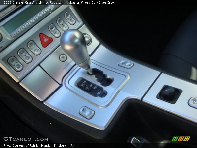 Alabaster White / Dark Slate Grey 2005 Chrysler Crossfire Limited Roadster
