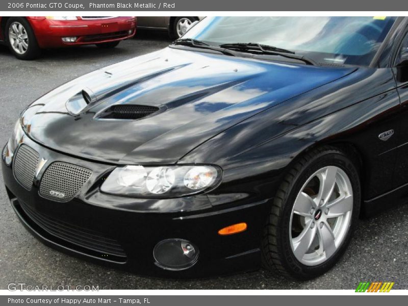 Phantom Black Metallic / Red 2006 Pontiac GTO Coupe