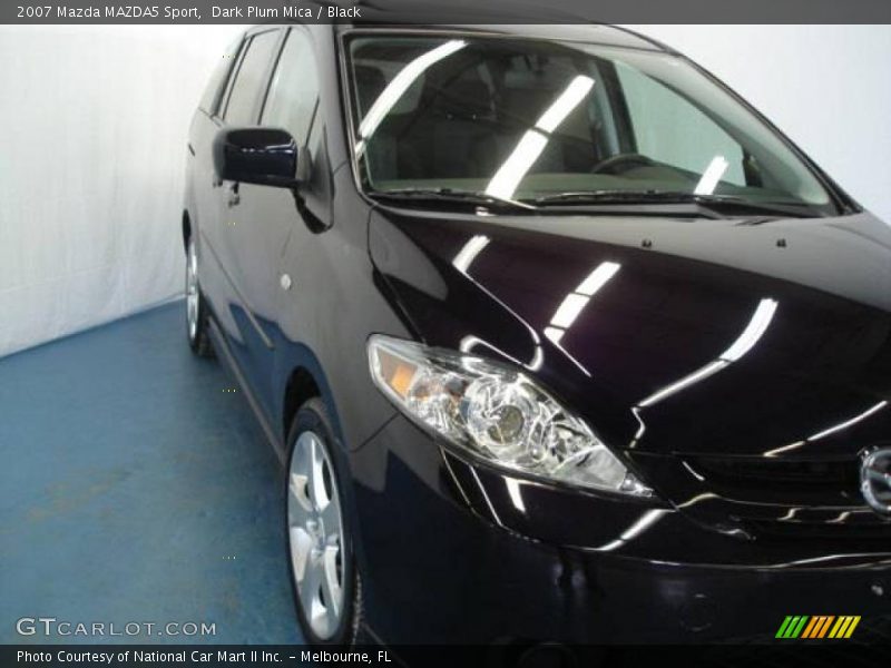 Dark Plum Mica / Black 2007 Mazda MAZDA5 Sport