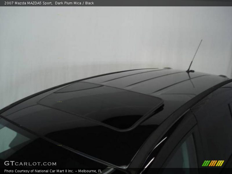 Dark Plum Mica / Black 2007 Mazda MAZDA5 Sport