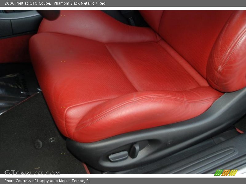 Phantom Black Metallic / Red 2006 Pontiac GTO Coupe