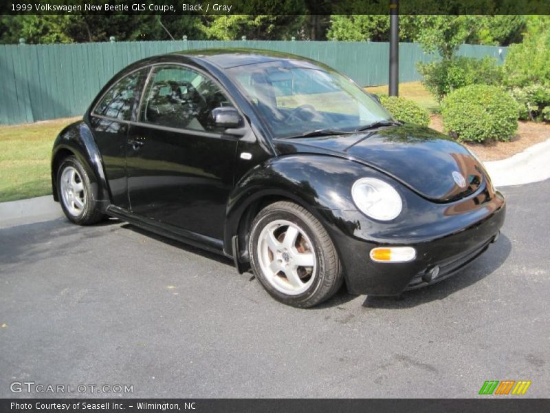 Black / Gray 1999 Volkswagen New Beetle GLS Coupe