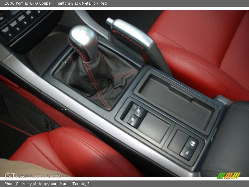 Phantom Black Metallic / Red 2006 Pontiac GTO Coupe