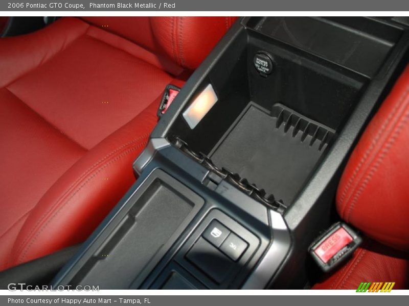 Phantom Black Metallic / Red 2006 Pontiac GTO Coupe