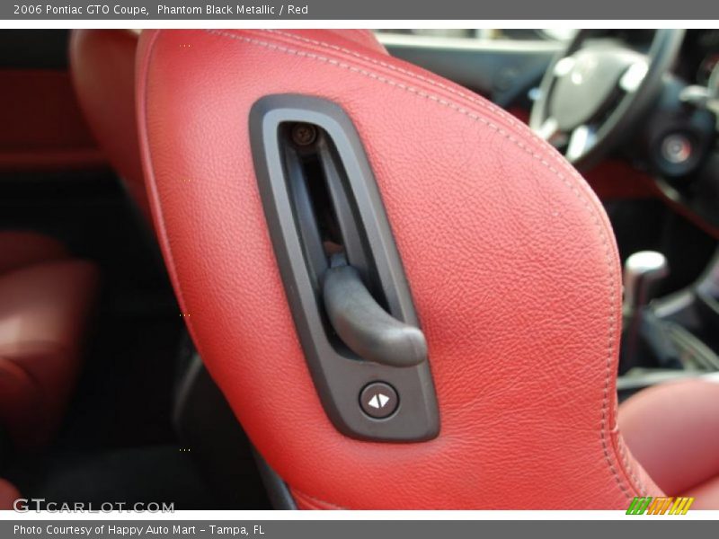 Phantom Black Metallic / Red 2006 Pontiac GTO Coupe