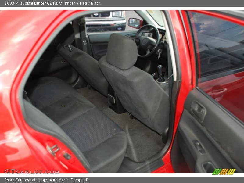 Phoenix Red / Black 2003 Mitsubishi Lancer OZ Rally