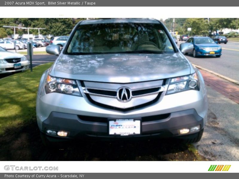 Billet Silver Metallic / Taupe 2007 Acura MDX Sport