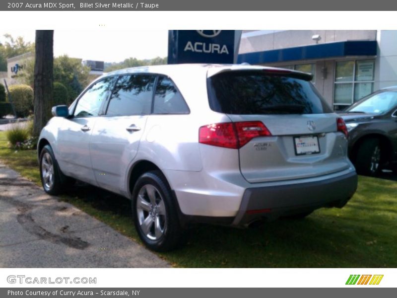 Billet Silver Metallic / Taupe 2007 Acura MDX Sport