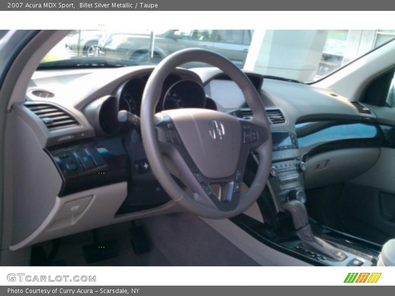 Billet Silver Metallic / Taupe 2007 Acura MDX Sport
