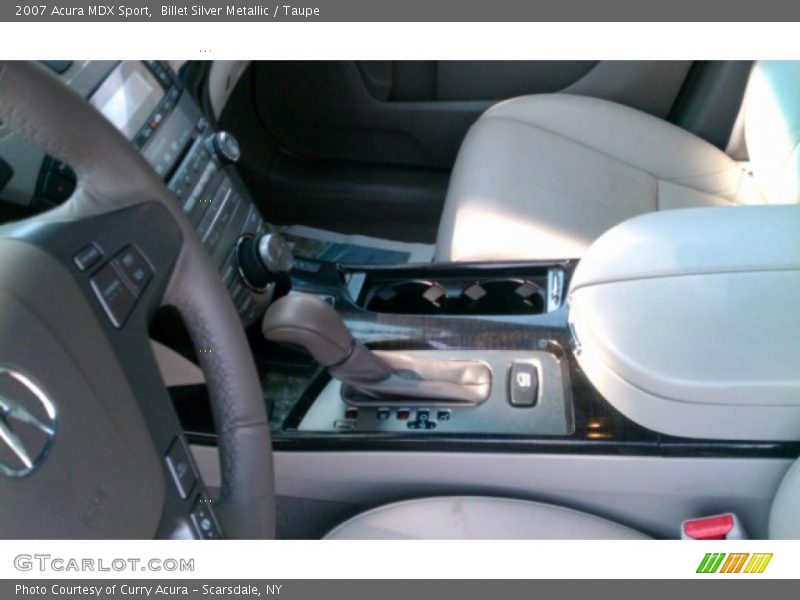 Billet Silver Metallic / Taupe 2007 Acura MDX Sport