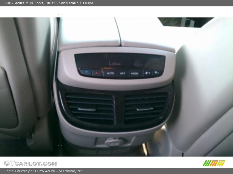 Billet Silver Metallic / Taupe 2007 Acura MDX Sport