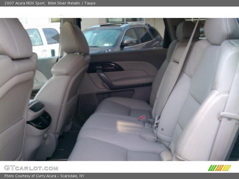 Billet Silver Metallic / Taupe 2007 Acura MDX Sport