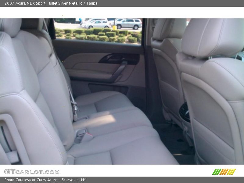 Billet Silver Metallic / Taupe 2007 Acura MDX Sport