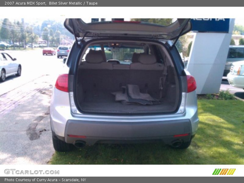 Billet Silver Metallic / Taupe 2007 Acura MDX Sport