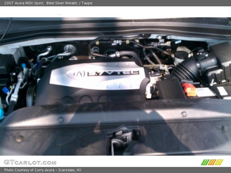 Billet Silver Metallic / Taupe 2007 Acura MDX Sport
