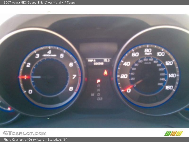 Billet Silver Metallic / Taupe 2007 Acura MDX Sport