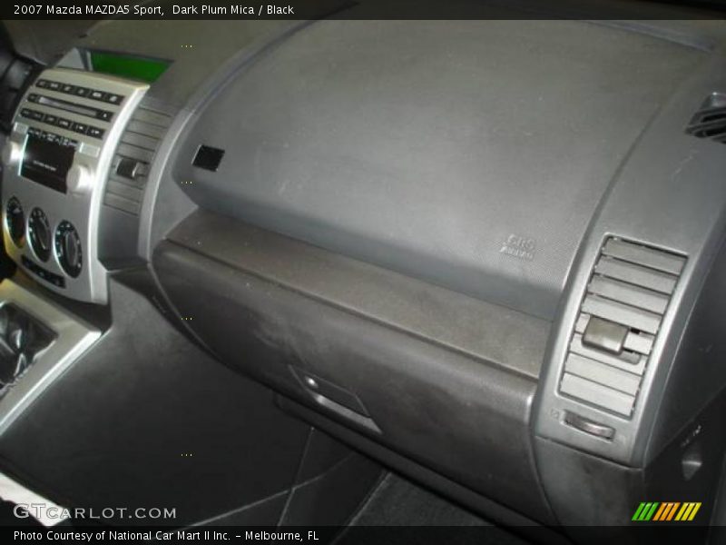 Dark Plum Mica / Black 2007 Mazda MAZDA5 Sport