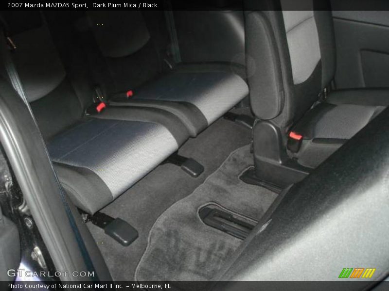 Dark Plum Mica / Black 2007 Mazda MAZDA5 Sport