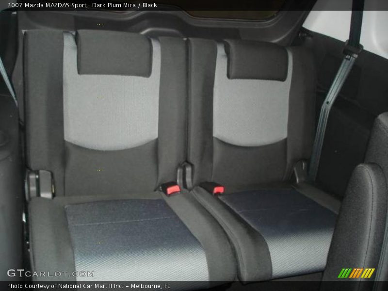Dark Plum Mica / Black 2007 Mazda MAZDA5 Sport