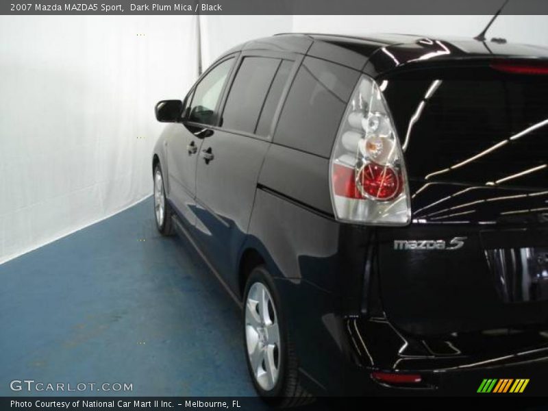 Dark Plum Mica / Black 2007 Mazda MAZDA5 Sport