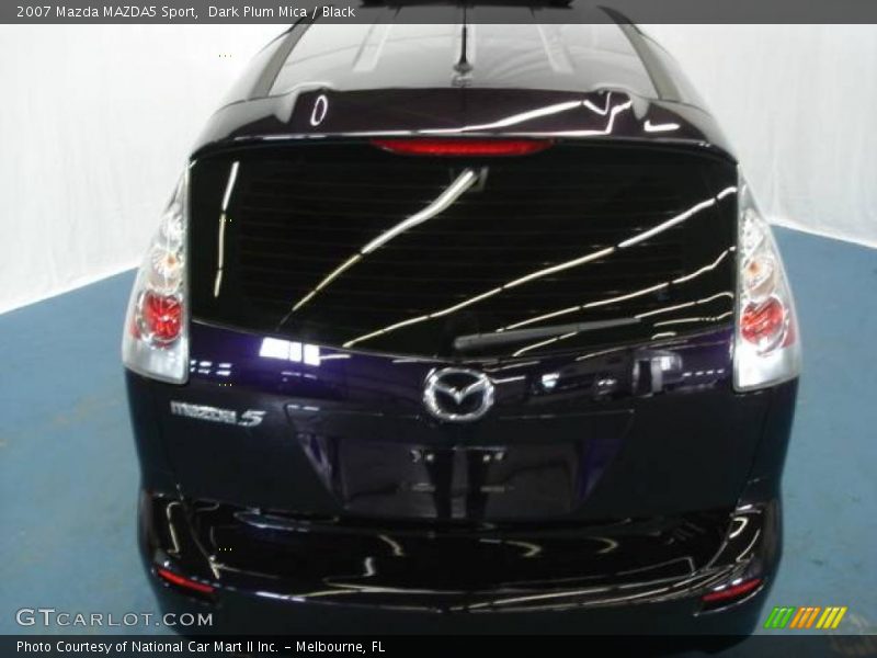 Dark Plum Mica / Black 2007 Mazda MAZDA5 Sport
