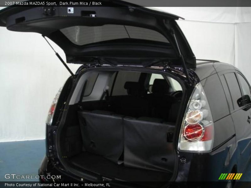 Dark Plum Mica / Black 2007 Mazda MAZDA5 Sport