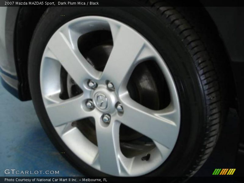 Dark Plum Mica / Black 2007 Mazda MAZDA5 Sport