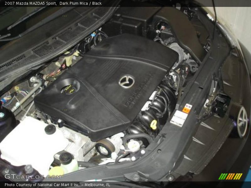 Dark Plum Mica / Black 2007 Mazda MAZDA5 Sport