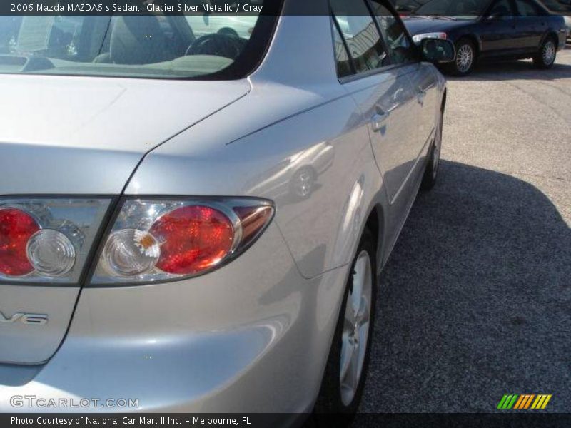 Glacier Silver Metallic / Gray 2006 Mazda MAZDA6 s Sedan