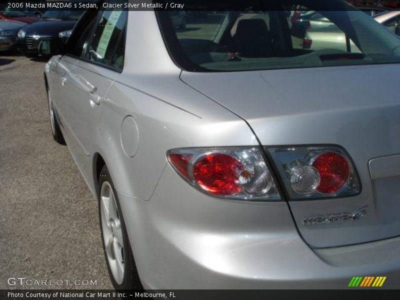 Glacier Silver Metallic / Gray 2006 Mazda MAZDA6 s Sedan