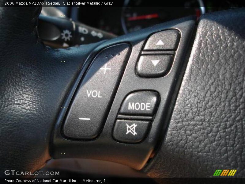 Glacier Silver Metallic / Gray 2006 Mazda MAZDA6 s Sedan