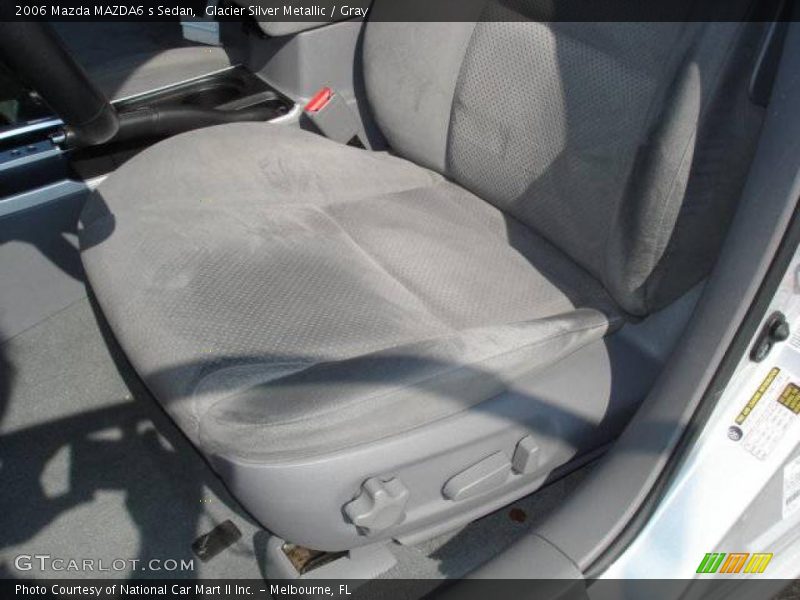 Glacier Silver Metallic / Gray 2006 Mazda MAZDA6 s Sedan