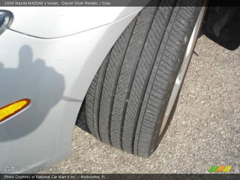Glacier Silver Metallic / Gray 2006 Mazda MAZDA6 s Sedan