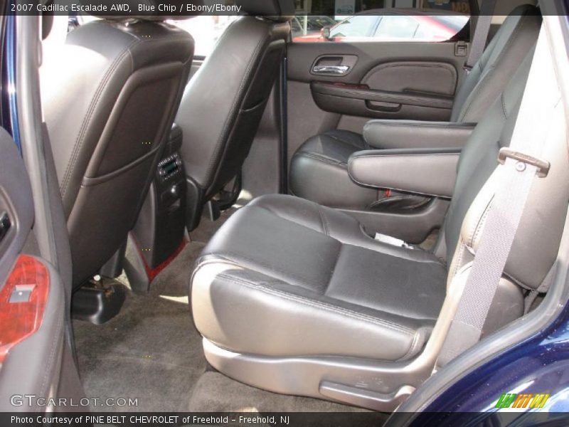 Blue Chip / Ebony/Ebony 2007 Cadillac Escalade AWD