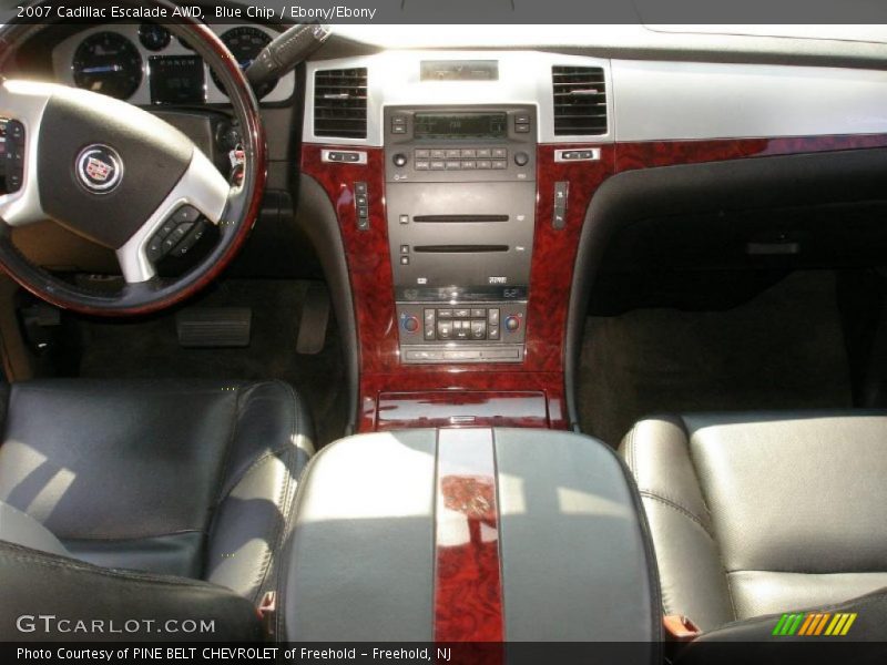 Blue Chip / Ebony/Ebony 2007 Cadillac Escalade AWD
