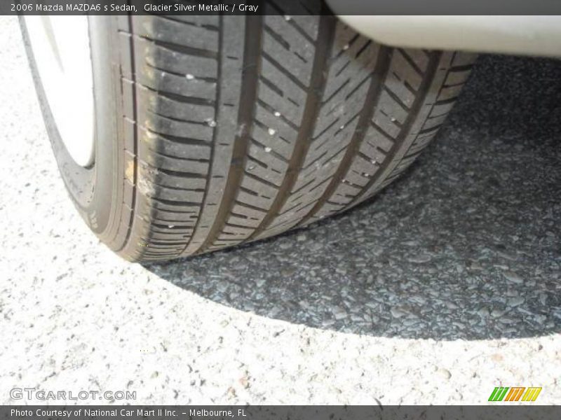Glacier Silver Metallic / Gray 2006 Mazda MAZDA6 s Sedan