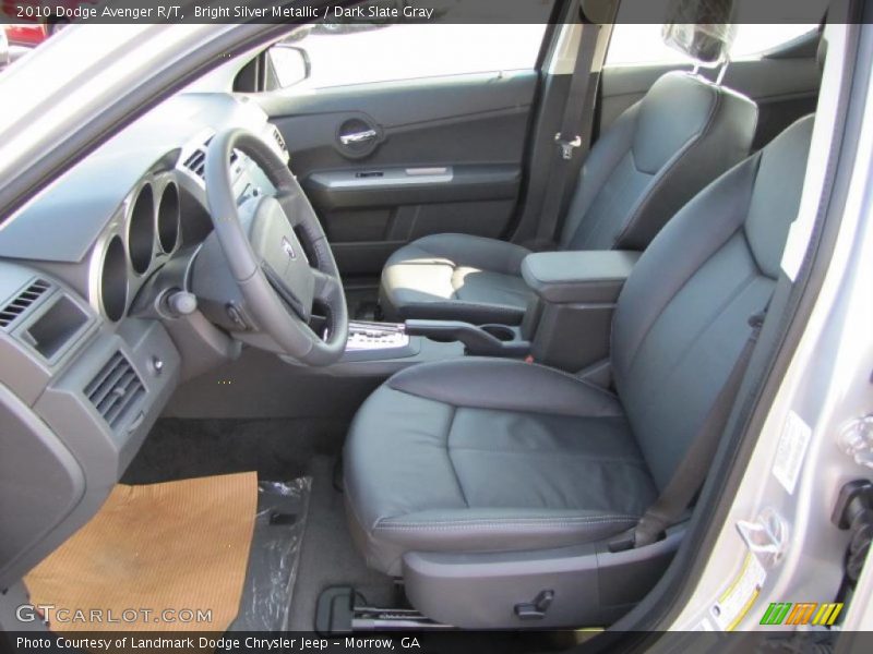 Bright Silver Metallic / Dark Slate Gray 2010 Dodge Avenger R/T