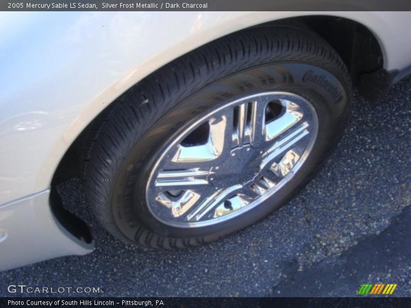 Silver Frost Metallic / Dark Charcoal 2005 Mercury Sable LS Sedan