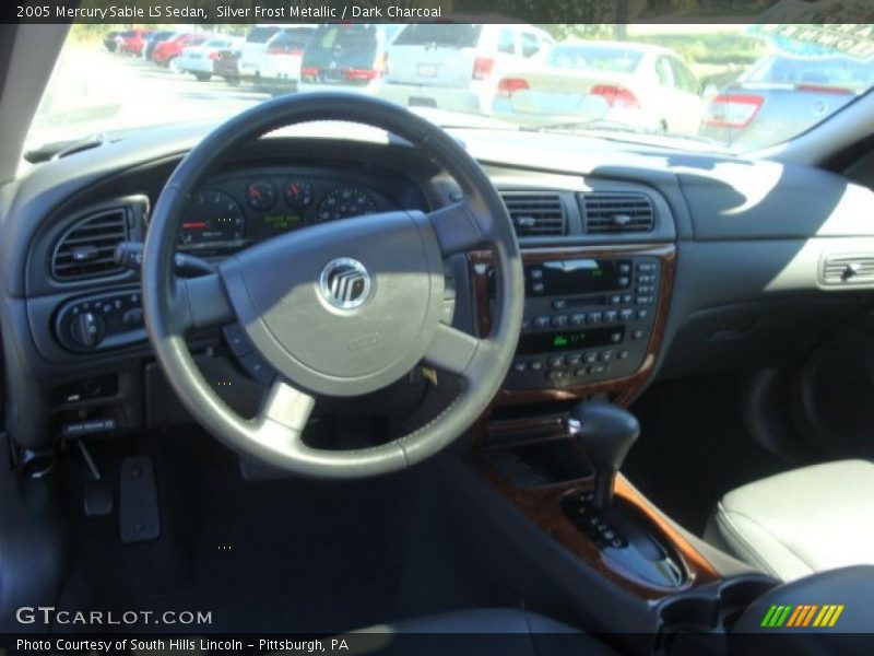 Silver Frost Metallic / Dark Charcoal 2005 Mercury Sable LS Sedan