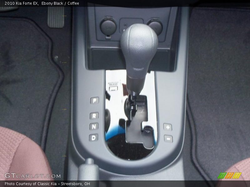 Ebony Black / Coffee 2010 Kia Forte EX