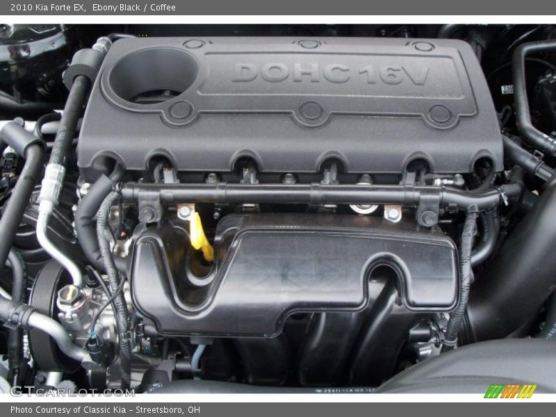 Ebony Black / Coffee 2010 Kia Forte EX