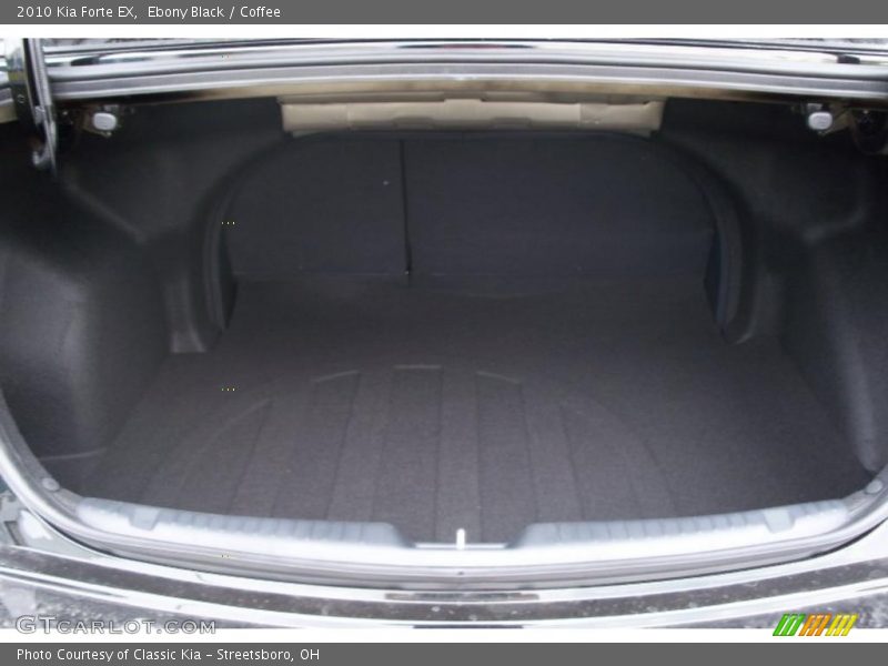 Ebony Black / Coffee 2010 Kia Forte EX