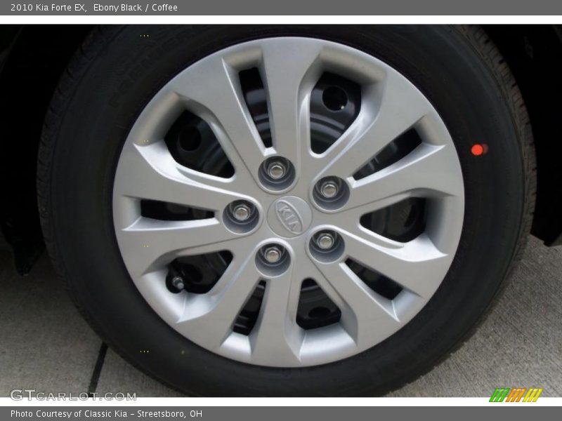 Ebony Black / Coffee 2010 Kia Forte EX