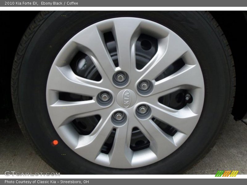 Ebony Black / Coffee 2010 Kia Forte EX